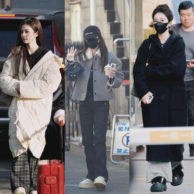 到了！3套穿搭3种风格温柔气质遮不住K8凯发集团被白鹿央视春晚彩排穿搭美(图7)